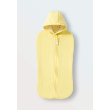 Кокон прогулочный с капюшоном Cosy 0-3 месяца цвет: светло-желтый 1780-80