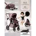 Коляска детская 2 в 1 Sweet Baby Elegante Therma Colore цвет: mokka