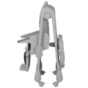 Стульчик для кормления с рождения Carrello Lotus цвет: Alba Grey CRL-12101