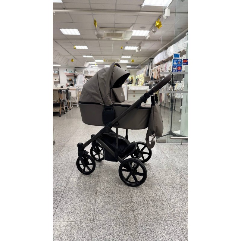 Коляска детская 2 в 1 Bjoy Mia ткань цвет: brown / шоколад 114