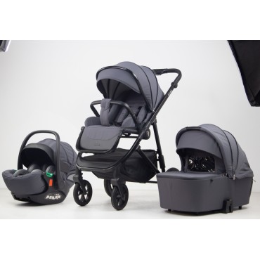 Коляска детская 3 в 1 Bjoy Orlando New цвет: графит