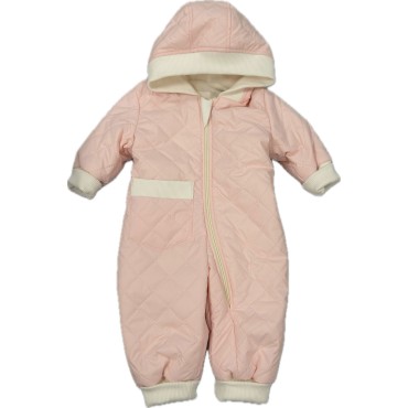 Комбинезон стеганный " Тоторо" 80 см цвет: розовый