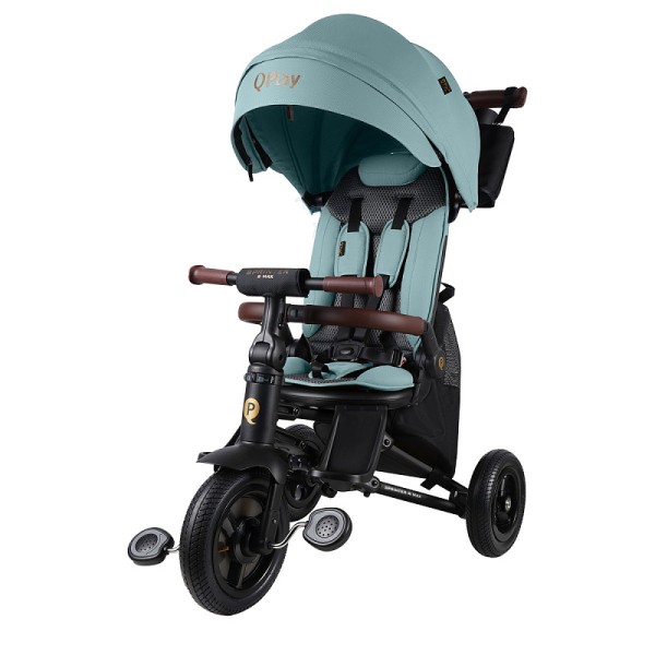 Велосипед трехколесный 6 в 1 Qplay SPRINTER S MAX цвет: Mint Lux/Black S702
