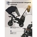 Велосипед трехколесный 8 в 1 Qplay SPRINTER S MAX цвет: Black Lux/Black