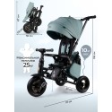 Велосипед трехколесный 6 в 1 Qplay SPRINTER MAX цвет: Mint Oxford/Graphite