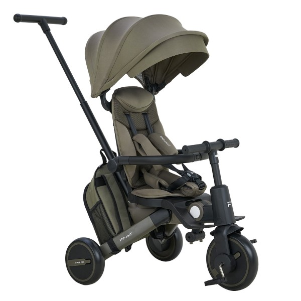 Велосипед трехколесный Pituso Leve Pro 2026 цвет: Khaki / серая рама