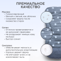 Универсальный матрасик в коляску/стульчик цвет: серый мишки BG 169-2