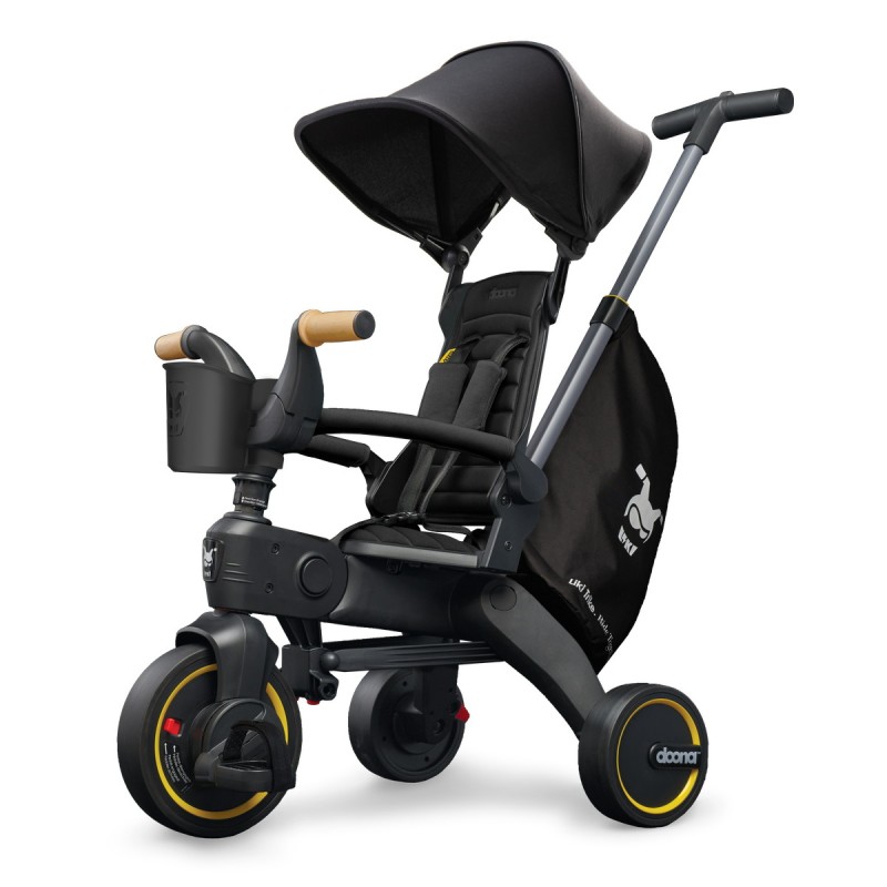 Велосипед складной трехколесный Doona Liki Trike S5 цвет: Nitro Black Велосипед складной трехколесный Doona Liki Trike S5 цвет: Nitro Black