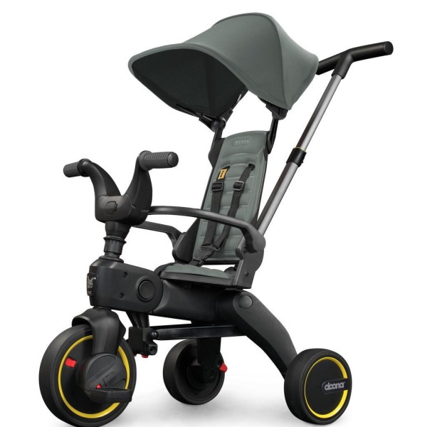 Велосипед детский трехколесный 4 в 1 Doona Liki Trike S1 цвет: Slate Green (Forest Grey)