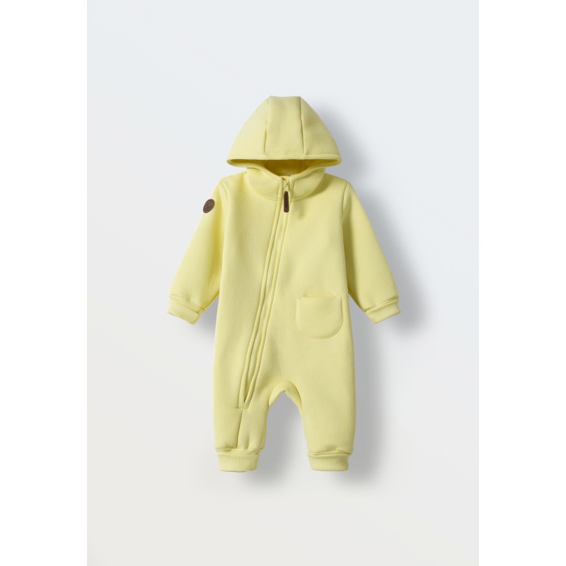 Комбинезон из футера с начесом Toucan 74 см цвет: светло-желтый 1633-80