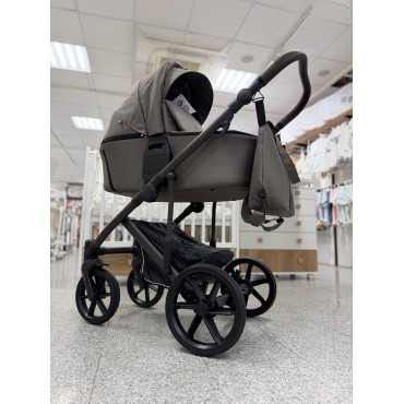 Коляска детская 2 в 1 Bjoy Mia ткань цвет: brown / шоколад 114