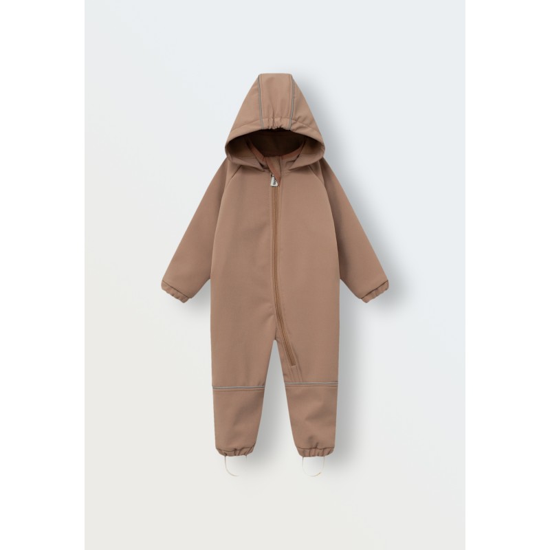 Комбинезон демисезонный 80-86 см мембрана Софтшелл New цвет: капучино 168-203
