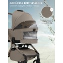 Коляска детская 2в1 со складной люлькой SBL Orso цвет: Beige Neo