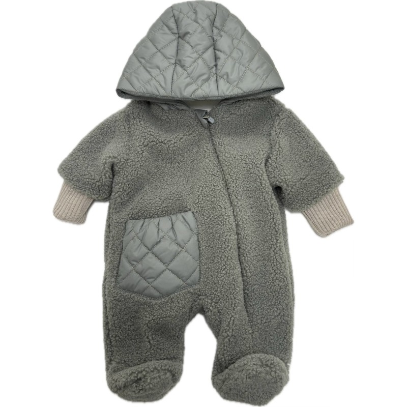 Комбинезон детский 62 см Барашли цвет: зеленый