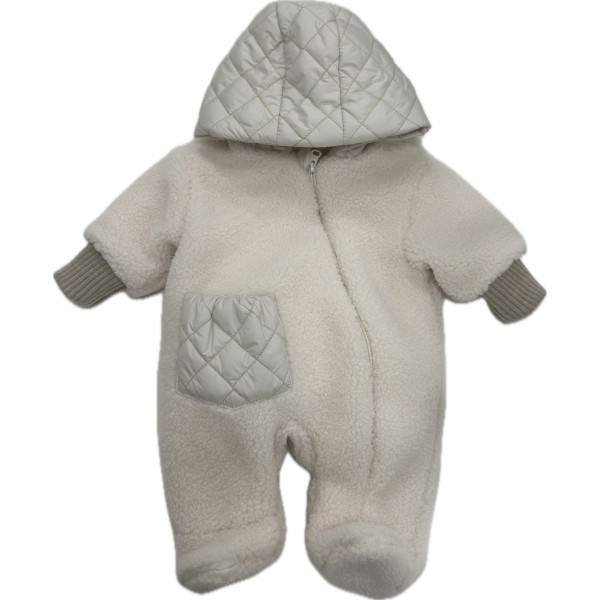 Комбинезон детский 68 см Барашли цвет: молочный