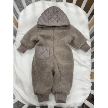 Комбинезон детский 74 см Барашли цвет: коричневый