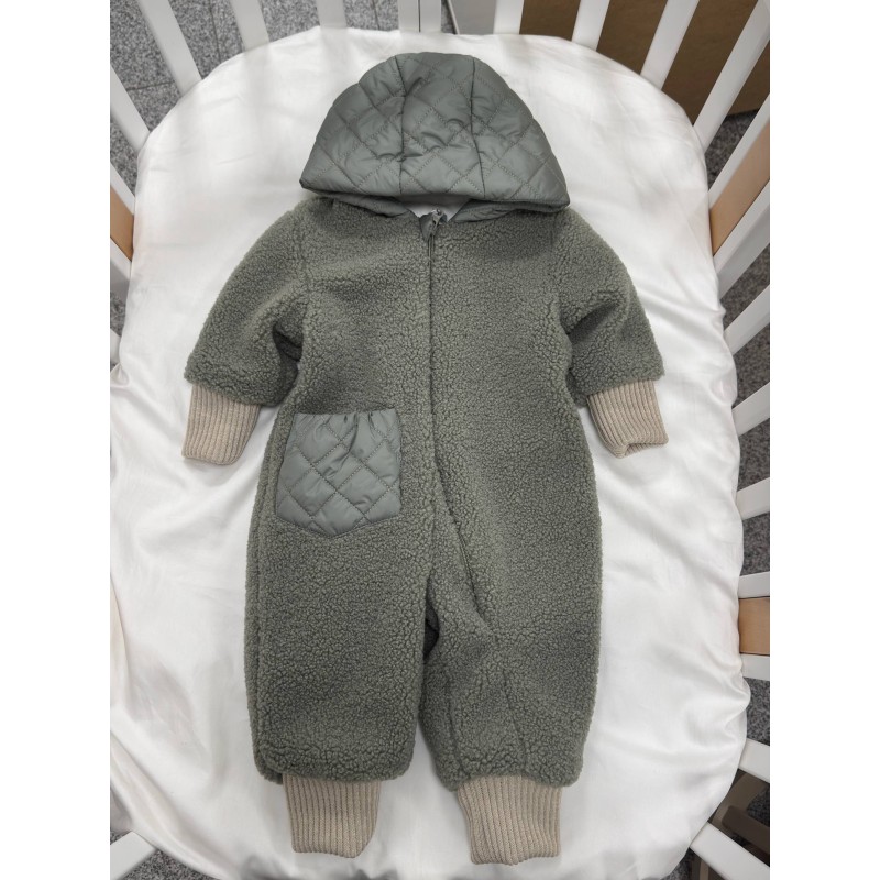 Комбинезон детский 80 см Барашли цвет: зеленый