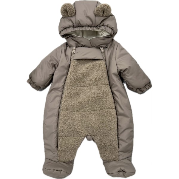 Комбинезон детский 68 см Ламби цвет: коричневый