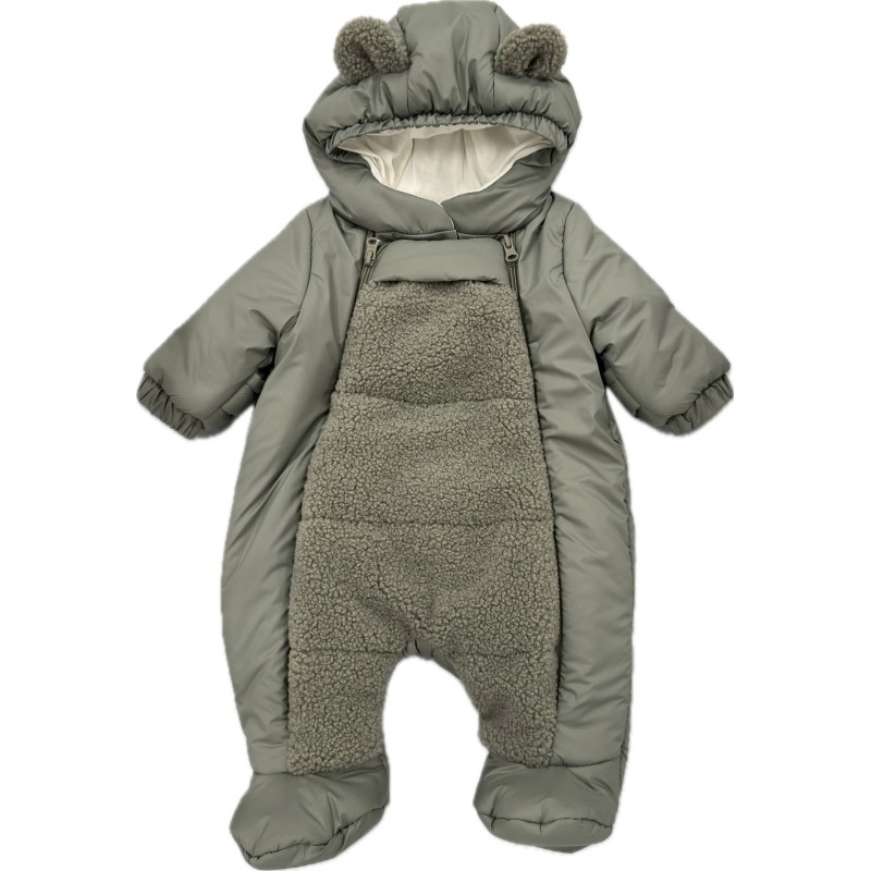 Комбинезон детский 68 см Ламби цвет: зеленый