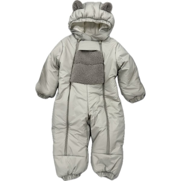 Комбинезон детский 74 см Ламби цвет: светло-серый