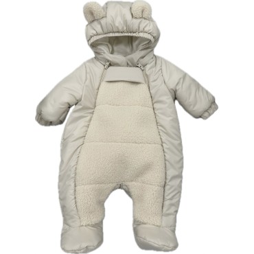 Комбинезон детский 68 см Ламби цвет: молочный
