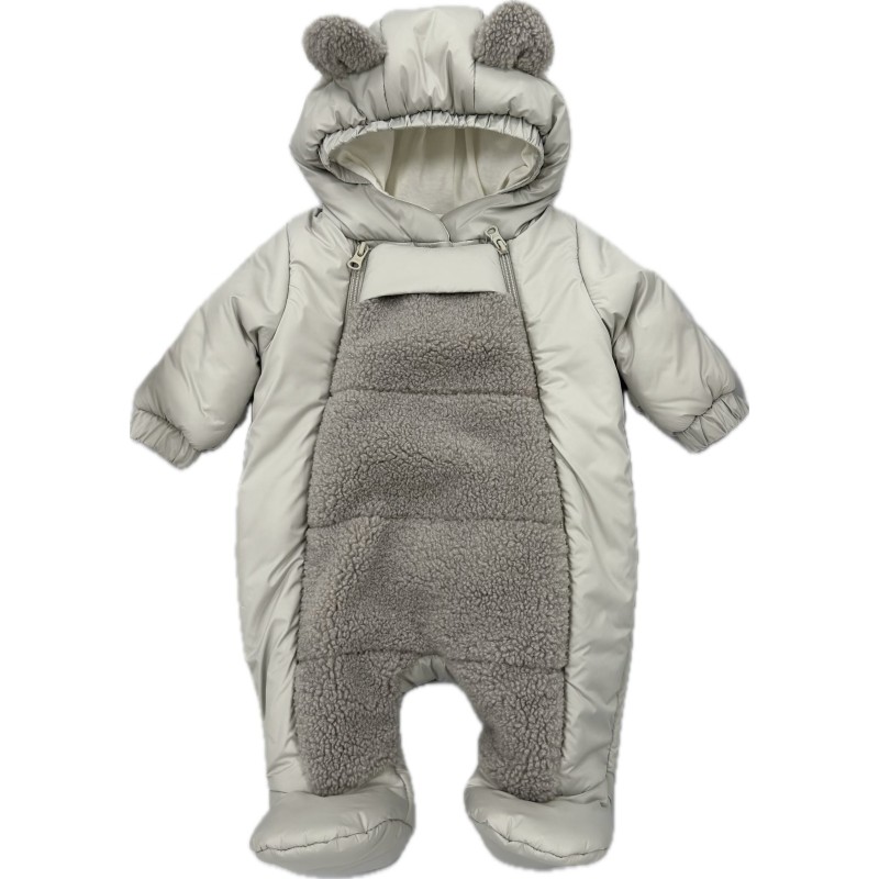 Комбинезон детский 68 см Ламби цвет: светло-серый Комбинезон детский 68 см Ламби цвет: светло-серый