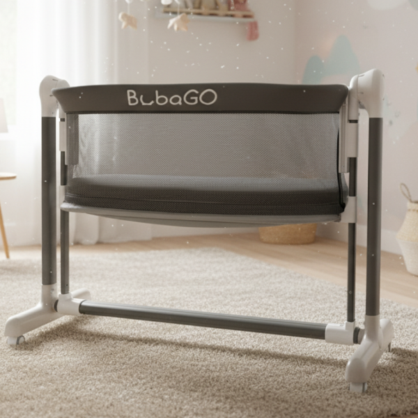 Электроколыбель кроватка 3  в 1 Bubago Virelle цвет: Серый BG 172-1