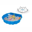 Песочница с тентом Ракушка Paradiso Toys 87 x 78 x 20 цвет: голубой T00758