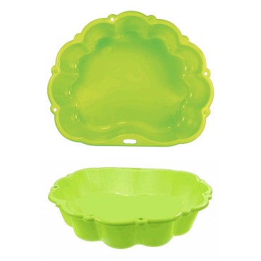 Песочница детская с крышкой Облачко Paradiso Toys 74х90x19