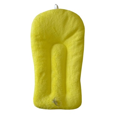 Детский валик-матрасик для купания малыша с присосками для фиксации Свет Мария цвет: желтый