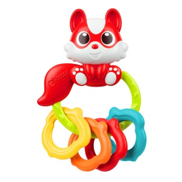 Игрушка-погремушка-прорезыватель Chicco Белка