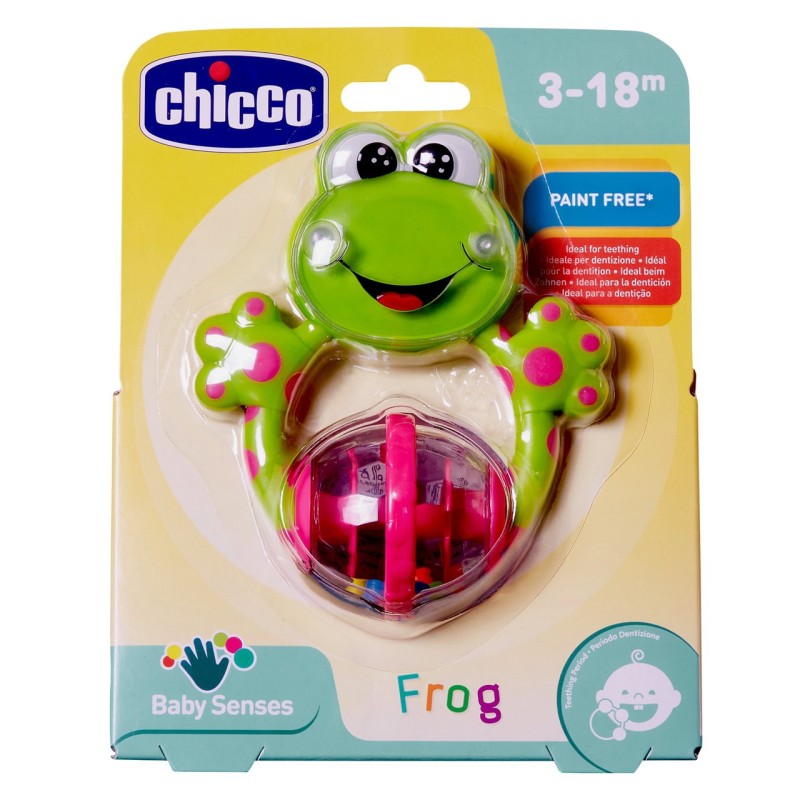 Игрушка-погремушка Chicco Лягушка