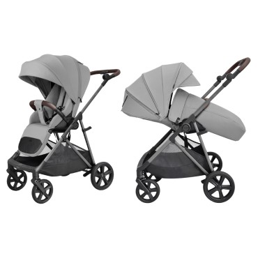 Коляска прогулочная с реверсивным блоком Carrello Costa цвет: Platinum Grey CRL- 5534