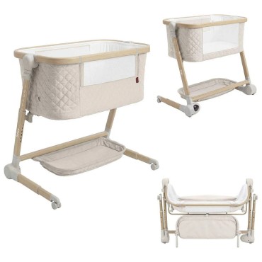 Люлька-колыбель приставная Carrello Salsa цвет: Cremio Beige CRL-16507