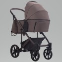 Коляска детская 2 в 1 Bjoy Mia ткань цвет: серо-коричневый 121