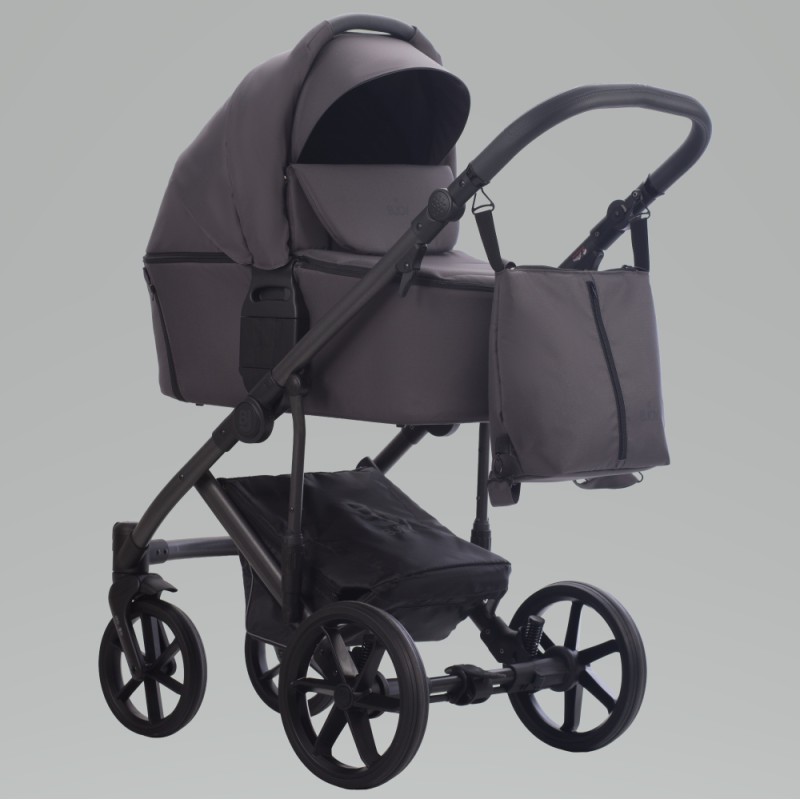 Коляска детская 2 в 1 Bjoy Mia ткань цвет: серо-коричневый 121