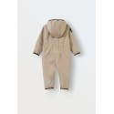Комбинезон демисезонный мембрана Softshell 74-80 см цвет: бежевый 167-34