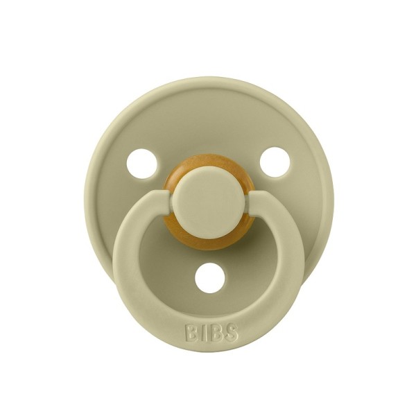 Cоска-пустышка BIBS Colour Latex 0-6 месяцев цвет: khaki