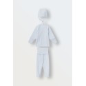 Комплект из ажура из 3 предметов 56 см цвет: голубой 9068-12