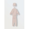 Комплект из ажура из 3 предметов 56 см цвет: розовый 9068-49