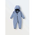 Комбинезон демисезонный мембрана Softshell 74-80 см цвет: серо-голубой 167-133