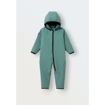 Комбинезон демисезонный мембрана Softshell 80-86 см цвет: базилик 167-233