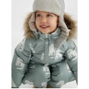 Зимний комбинезон Leokid Hero 2024 86-92 см цвет: martin green 481227