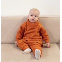 Флисовый костюм Cute 80-86 см цвет: светлый кирпичный 1555-171