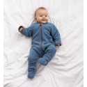 Флисовый комбинезон-поддева Cute 56-62 см цвет: синий 1645-195