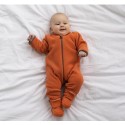 Флисовый комбинезон-поддева Cute 62-68 см цвет: светлый кирпичный 1645-171