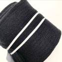 Колготки детские в рубчик Huggy 75 см цвет: черный 612001