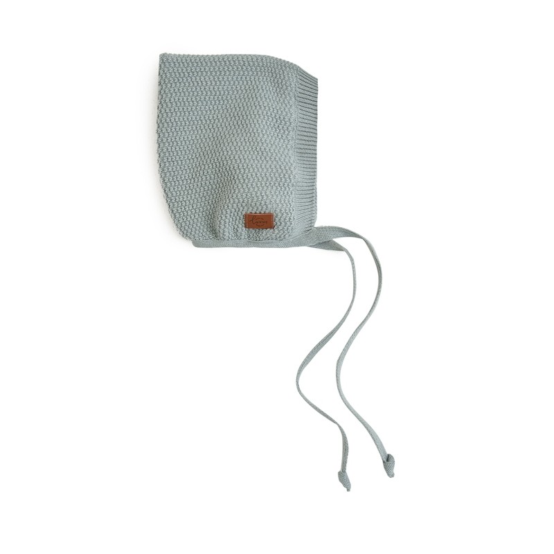 Детская шапочка вязаная "ELF" 40-42 см 0-3 месяца цвет: серо-зеленый W030-040-40/42 Детская шапочка вязаная "ELF" 40-42 см 0-3 месяца цвет: серо-зеленый W030-040-40/42