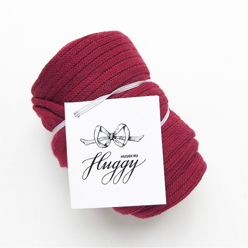 Колготки детские в рубчик Huggy 115 см цвет: бордо 612016 Колготки детские в рубчик Huggy 115 см цвет: бордо 612016