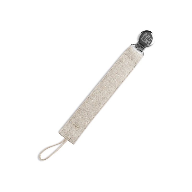 Держатель для пустышки из крапивы «Рами» Buba Kids цвет: натуральный 00008 Держатель для пустышки из крапивы «Рами» Buba Kids цвет: натуральный 00008